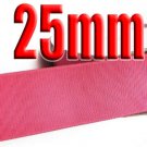 #157 Camellia Rose Color 25mm Wide 5 Yards Grosgrain Ribbon #6600-X5 Yards For Wedding Cake