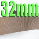 #839 Chocolate Chip Color Black 32mm Wide 5 Yards Grosgrain Ribbon #6600-X5 Yards