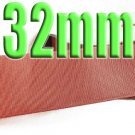 # 141 Cinnabar Color Black 32mm Wide 5 Yards Grosgrain Ribbon #6600-X5 Yards