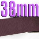# 793 Raisin Color  38mm Wide 5 Yards Grosgrain Ribbon #6600-X5 Yards for Gift Wraps
