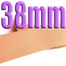 # 720 Peach Color  38mm Wide 5 Yards Grosgrain Ribbon #6600-X5 Yards for Gift Wraps