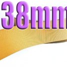 # 690 Old Gold Color  38mm Wide 5 Yards Grosgrain Ribbon #6600-X5 Yards for Gift Wraps