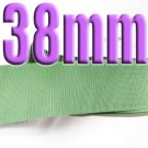 # 577 Sage Green Color  38mm Wide 5 Yards Grosgrain Ribbon #6600-X5 Yards for Gift Wraps