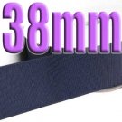 # 370 Navy Color  38mm Wide 5 Yards Grosgrain Ribbon #6600-X5 Yards for Gift Wraps