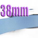 # 336 Porcelain Blue Color  38mm Wide 5 Yards Grosgrain Ribbon #6600-X5 Yards for Gift Wraps