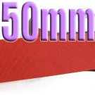 #235 Poppy Red Color 50mm Wide 5 Yards Grosgrain Ribbon #6600-X5 Yards