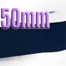 #372 Ensign Blue Color 50mm Wide 5 Yards Grosgrain Ribbon #6600-X5 Yards