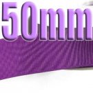 #467 Ultra Violet Color 50mm Wide 5 Yards Grosgrain Ribbon #6600-X5 Yards