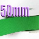 #552 Fern Green Color 50mm Wide 5 Yards Grosgrain Ribbon #6600-X5 Yards
