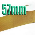 #693 Pale Gold Color 57mm Wide 5 Yards Grosgrain Ribbon #6600-X5 Yards for Bow for Cake Decorate