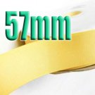 #644 Buttercup Color 57mm Wide 5 Yards Grosgrain Ribbon #6600-X5 Yards for Bow for Cake Decorate