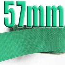 #583 Parrot Green Color 57mm Wide 5 Yards Grosgrain Ribbon #6600-X5 Yards for Bow for Cake Decorate