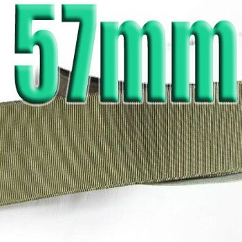 #569 Deep Sage Color 57mm Wide 5 Yards Grosgrain Ribbon #6600-X5 Yards for Bow for Cake Decorate