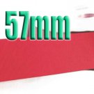 # 252 Hot Red Color 57mm Wide 5 Yards Grosgrain Ribbon #6600-X5 Yards for Bow for Cake Decorate