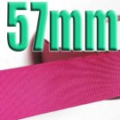 # 187 Azalea Color 57mm Wide 5 Yards Grosgrain Ribbon #6600-X5 Yards for Bow for Cake Decorate