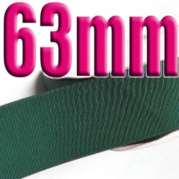 # 593 Spruce Color 63mm Wide 5 Yards Grosgrain Ribbon #6600-X5 Yards