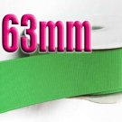 # 579 Classical Green Color 63mm Wide 5 Yards Grosgrain Ribbon #6600-X5 Yards