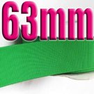 # 580 Emerald Color 63mm Wide 5 Yards Grosgrain Ribbon #6600-X5 Yards