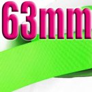 # 556 Acid Green  Color 63mm Wide 5 Yards Grosgrain Ribbon #6600-X5 Yards