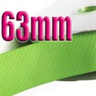 # 555 Green Flash Color 63mm Wide 5 Yards Grosgrain Ribbon #6600-X5 Yards
