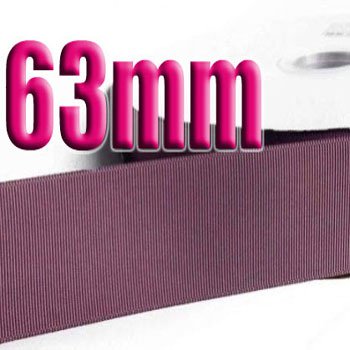 # 473 Amethyst Color 63mm Wide 5 Yards Grosgrain Ribbon #6600-X5 Yards