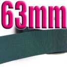 # 369 Military Blue Color 63mm Wide 5 Yards Grosgrain Ribbon #6600-X5 Yards