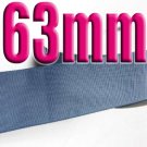 # 363 Smoke Blue Color 63mm Wide 5 Yards Grosgrain Ribbon #6600-X5 Yards