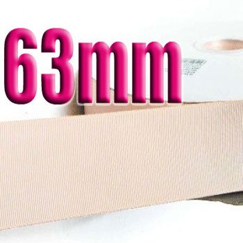 # 105 Sideshow Rose Color 63mm Wide 5 Yards Grosgrain Ribbon #6600-X5 Yards