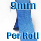 Capri Blue Color Grosgrain Ribbon Wholesale 9mm 100 Yards per Roll for Wedding Decorating #337
