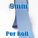 French Blue Color Grosgrain Ribbon Wholesale 9mm 100 Yards per Roll for Wedding Decorating #332