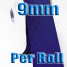 Cobalt Blue Color Grosgrain Ribbon Wholesale 9mm 100 Yards per Roll for Wedding Decorating #329