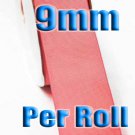 Coral Rose Color Grosgrain Ribbon Wholesale 9mm 100 Yards per Roll for Wedding Decorating #210