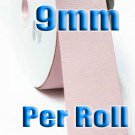 Icy Pink Color Grosgrain Ribbon Wholesale 9mm 100 Yards per Roll for Wedding Decorating#103