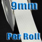 Off White Grosgrain Ribbon Wholesale 9mm 100 Yards per Roll for Wedding Decorating#000