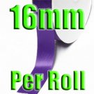 # 470 Regal Purple Color 16mm 100 Yards Double Faced Satin Ribbon #28800-XReel for Wholesale