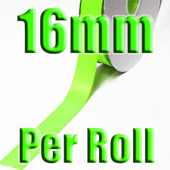 #544 Key Lime Color 16mm 100 Yards Double Faced Satin Ribbon #28800-XReel for Wholesale