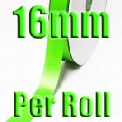# 556 Aclsd Green Color 16mm 100 Yards Double Faced Satin Ribbon #28800-XReel for Wholesale