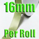 # 567 Spring Moss Color 16mm 100 Yards Double Faced Satin Ribbon #28800-XReel for Wholesale