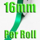 # 583 Parrot Green Color 16mm 100 Yards Double Faced Satin Ribbon #28800-XReel for Wholesale
