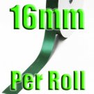 # 587 Forest Green Color 16mm 100 Yards Double Faced Satin Ribbon #28800-XReel for Wholesale