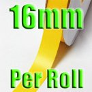 # 650 Maize Color 16mm 100 Yards Double Faced Satin Ribbon #28800-XReel for Wholesale