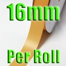 # 690 Old Gold Color 16mm 100 Yards Double Faced Satin Ribbon #28800-XReel for Wholesale