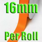# 751 Russet Orange Color 16mm 100 Yards Double Faced Satin Ribbon #28800-XReel for Wholesale