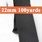 Charcoal Color #077 Grosgrain Ribbon Wholesale 22mm 7/8" 100 Yards per Roll for Wedding