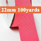 Passion Fruit Color #159 Grosgrain Ribbon Wholesale 22mm 7/8" 100 Yards per Roll for Wedding