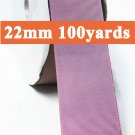 Rosy Mauve Color #165 Grosgrain Ribbon Wholesale 22mm 7/8" 100 Yards per Roll for Wedding