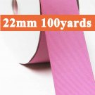 Rose Bloom Color #182 Grosgrain Ribbon Wholesale 22mm 7/8" 100 Yards per Roll for Wedding