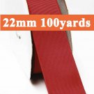 Scarlet Color #264 Grosgrain Ribbon Wholesale 22mm 7/8" 100 Yards per Roll for Wedding