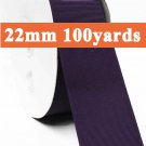 Shadow Purple Color #290 Grosgrain Ribbon Wholesale 22mm 7/8" 100 Yards per Roll for Wedding