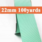 Aqua Color #314 Grosgrain Ribbon Wholesale 22mm 7/8" 100 Yards per Roll for Wedding